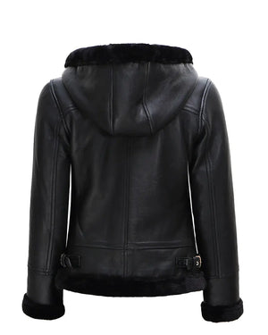 women-s-black-leather-jacket-with-hood-and-shearling