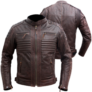 Brown Biker Jacket