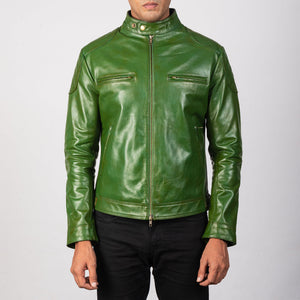 gatsby-green-leather-biker-jacket