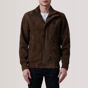 lester-brown-suede-bomber-jacket