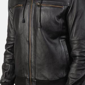 Men_s_Bouncer_Biz_Black_Leather_Bomber_Jacket_Back_