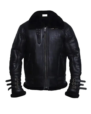 mens-affliction-black-shearling-jacket