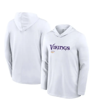 Kevin O’Connell Minnesota Vikings White Hoodie T-Shirt USA Jackets