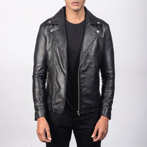 noah-black-leather-biker-jacket