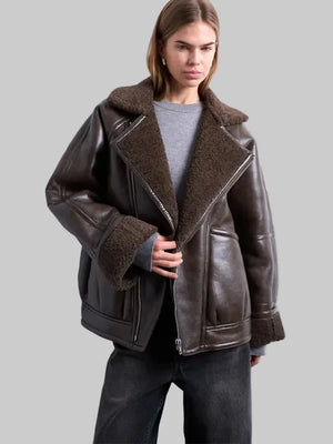 Vintage-Wash-Shearling-Leather-Aviator-Bomber-Jacket-In-Chocolate