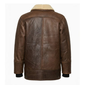 vintage-brown-leather-shearling-jacket