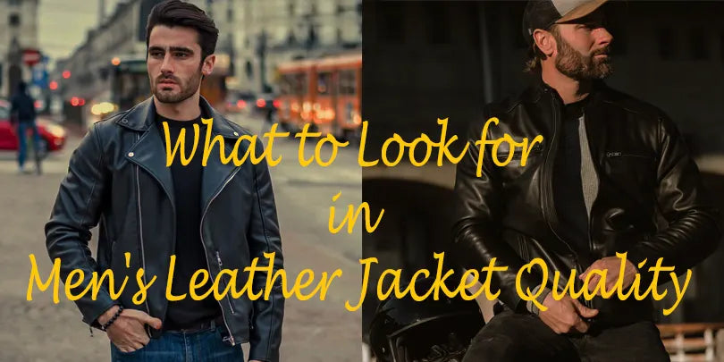 What to Look for in Men's Leather Jacket Quality
