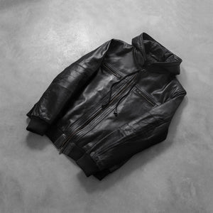 Men_s_Bouncer_Biz_Black_Leather_Bomber_Jacket_Back_
