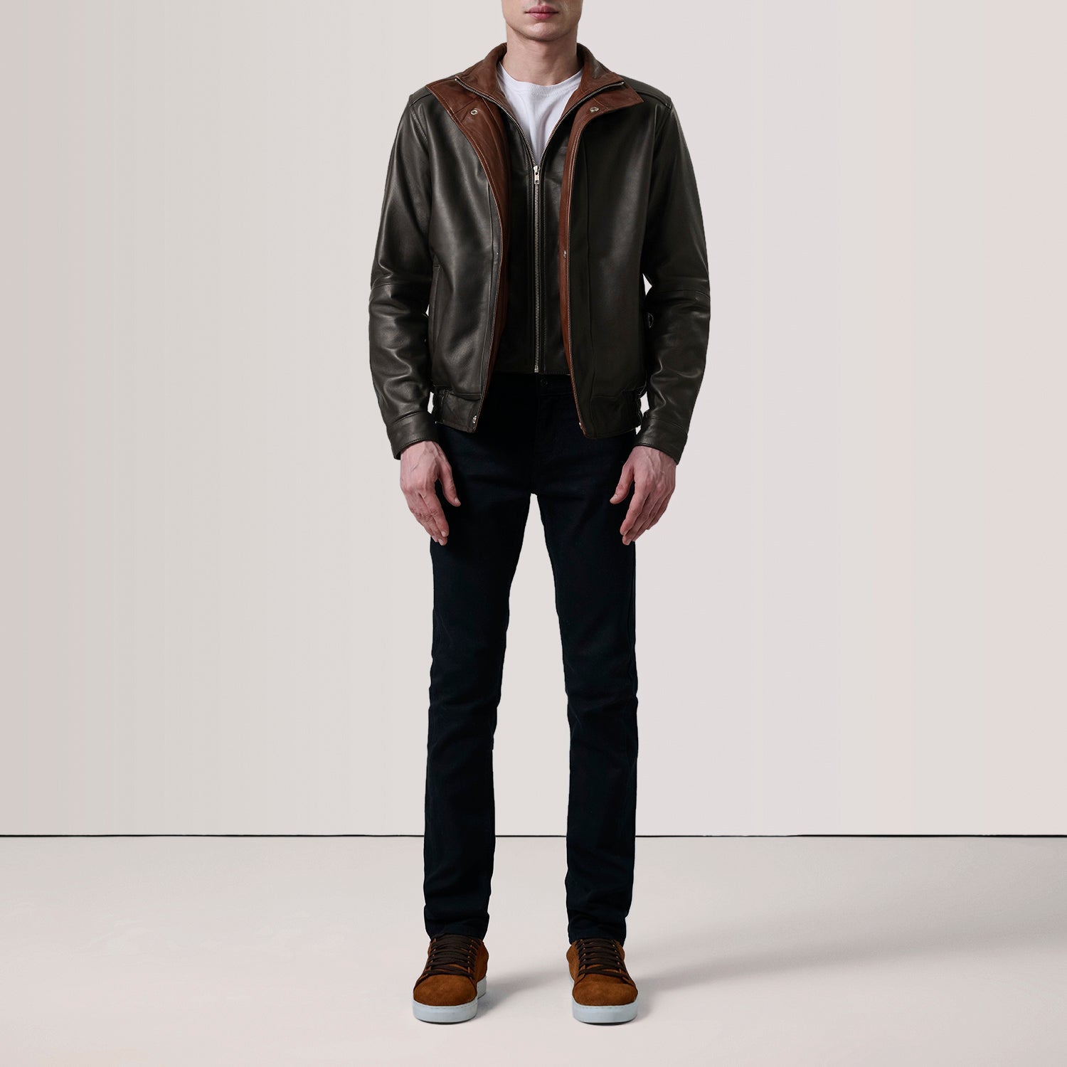 alfred-brown-leather-bomber-jacket