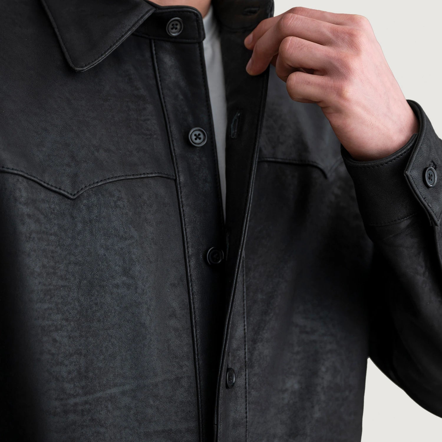 bronco-tumbled-black-leather-shirt