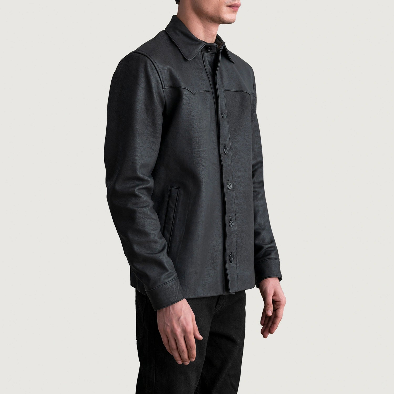 bronco-tumbled-black-leather-shirt