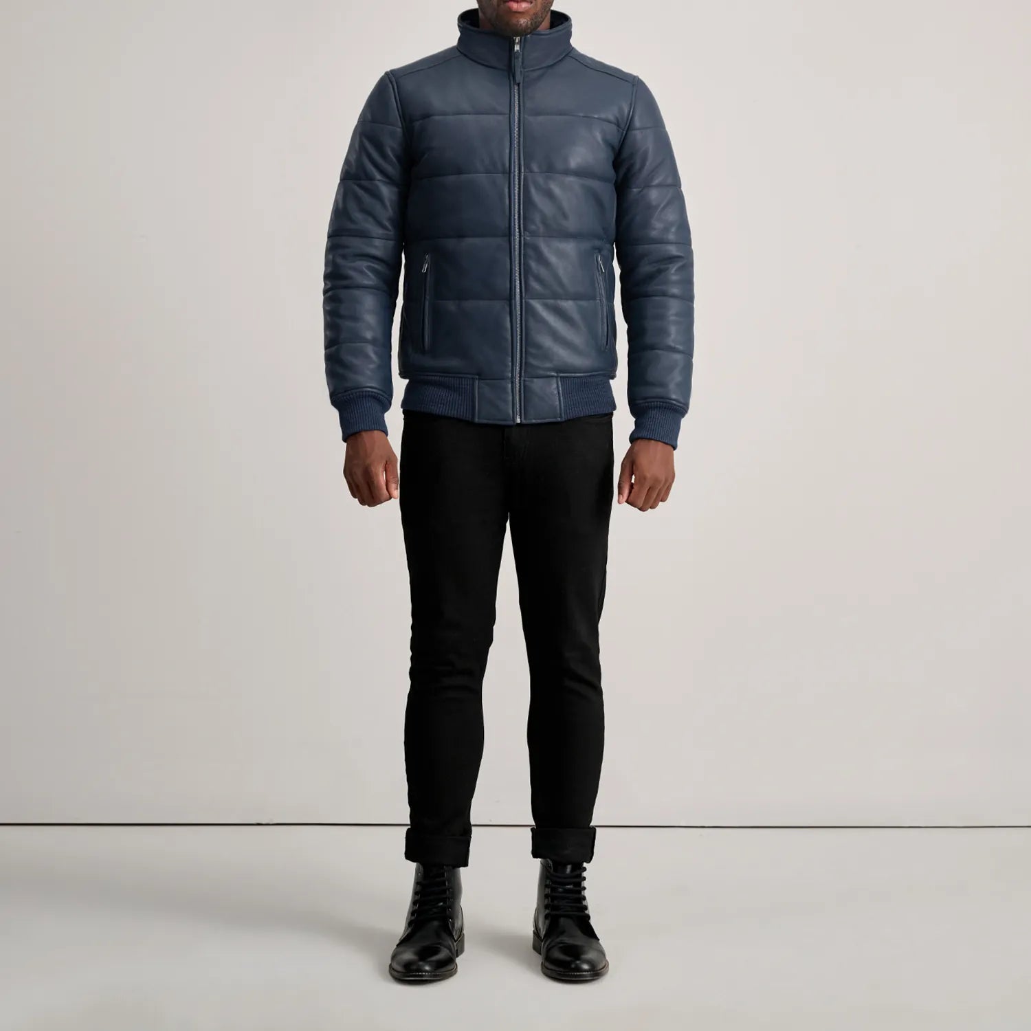 lucas-blue-leather-puffer-bomber-jacket