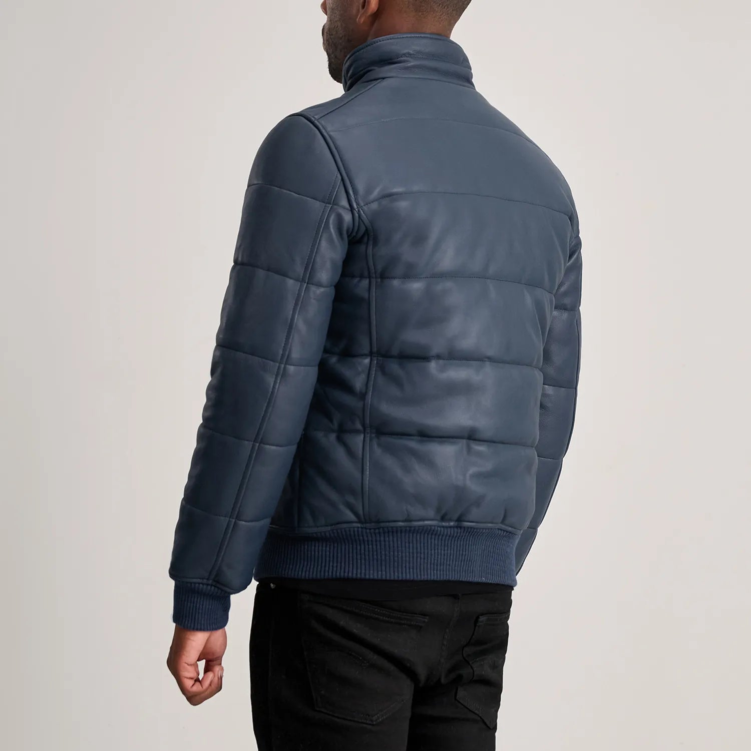 lucas-blue-leather-puffer-bomber-jacket