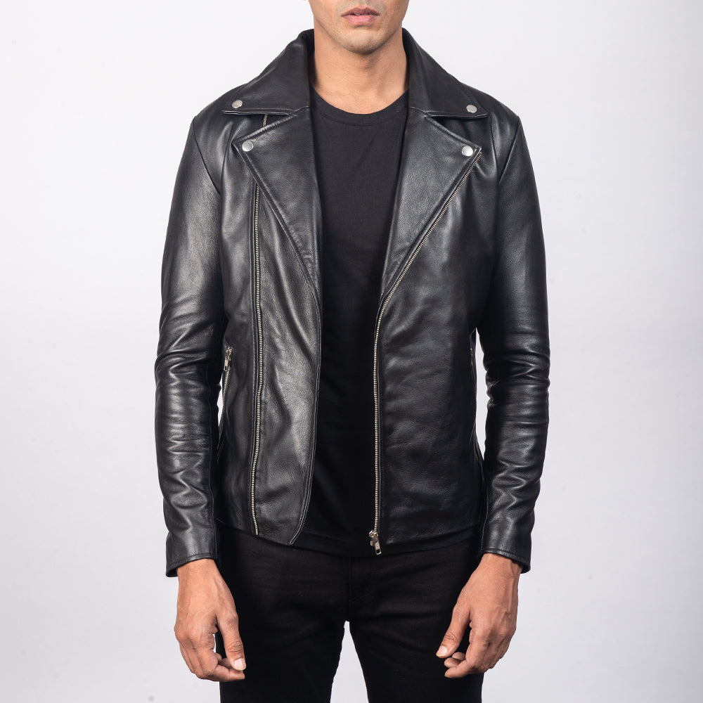 noah-black-leather-biker-jacket