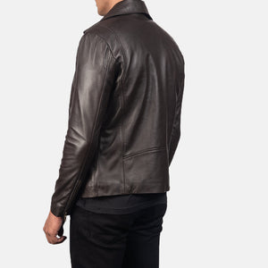 noah-brown-leather-biker-jacket