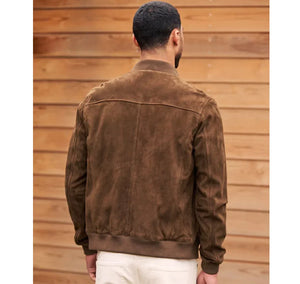 Order_Brown_Suede_Bomber_Jacket
