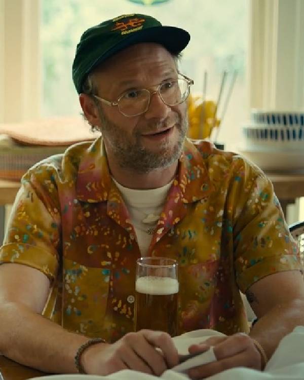 Platonic Seth Rogen Printed Short Sleeve Shirt USA Jackets