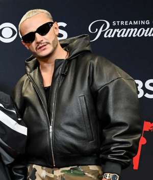 DJ Snake 2025 MTV Video Music Awards Black Leather Jacket USA Jackets