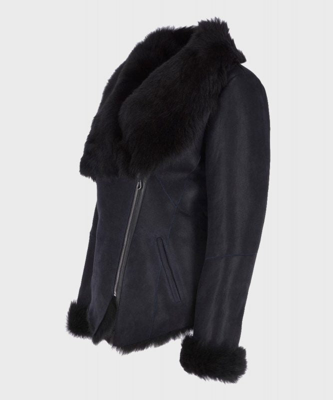 womens-black-shearling-jacket