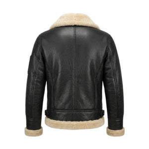 mens-black-sheepskin-shearling-jacket